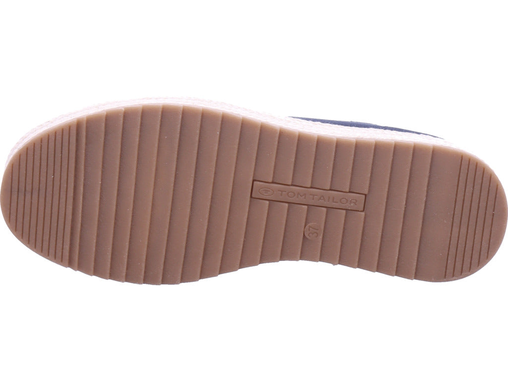Tom Tailor Damen Textilschuh  in blau