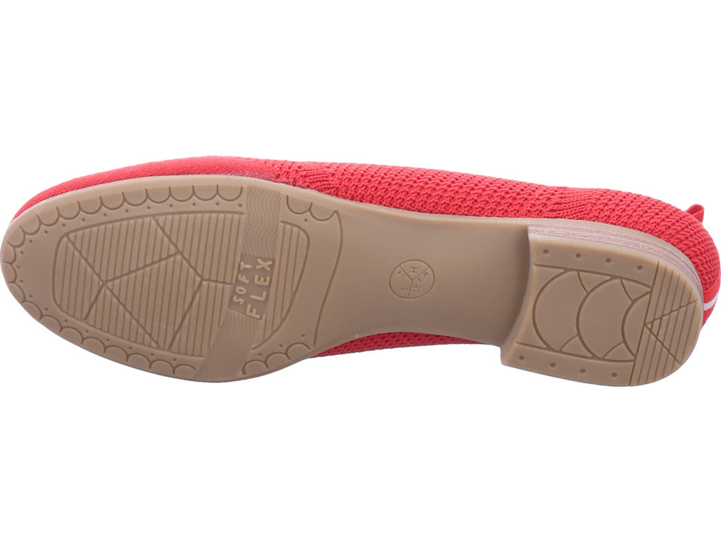 Jana Women's Slippers M2426642 in red