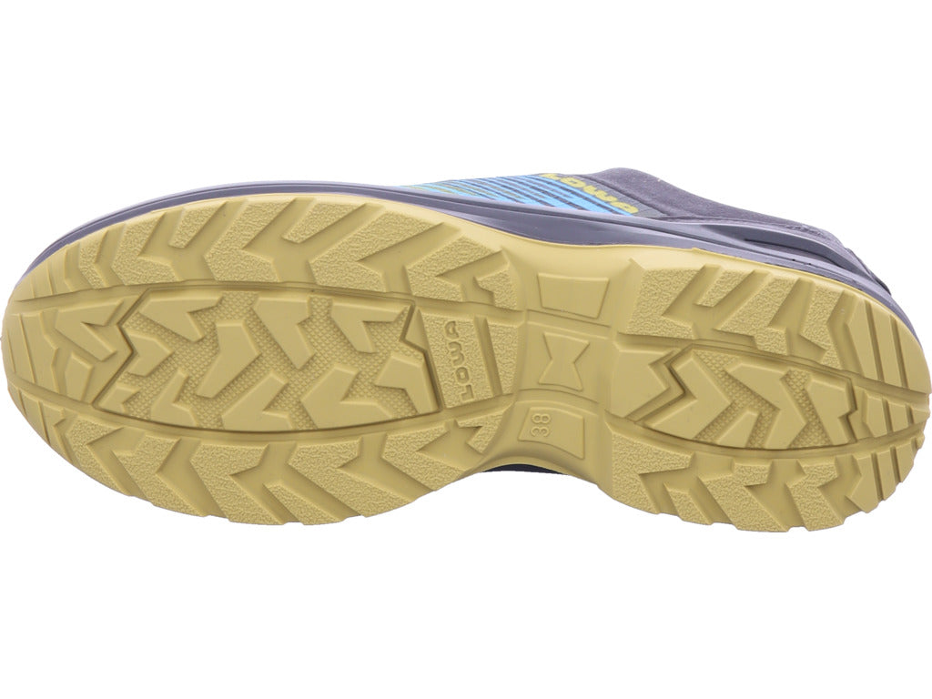 lowa Jungen Wanderschuh Carezza Gtx Lo Jr in blau