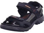 Ecco Herren Sandale Nv in schwarz