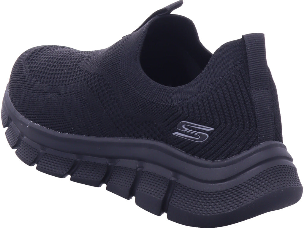 SKECHERS Men's Slip-on Shoes in black