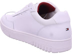 Tommy Hilfiger Men's Sneakers Th Basket Core Lth Pinperf in White