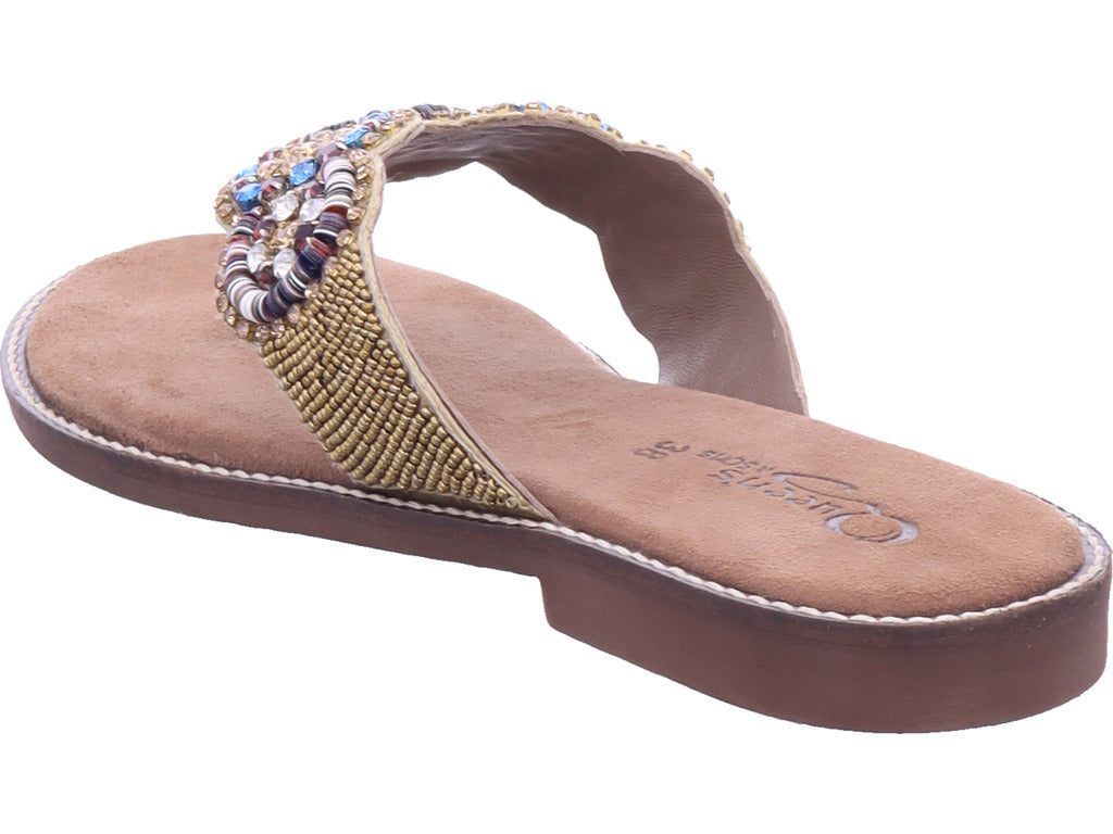 Queens Women's Mule in Bronze