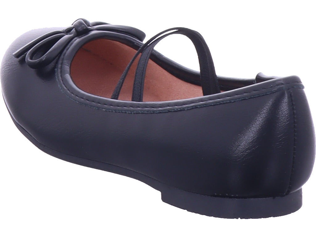 Planet Footwear Girls' Ballerina in black