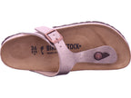 Dámské sandály Birkenstock Gizeh BF Graceful Taupe v béžové barvě