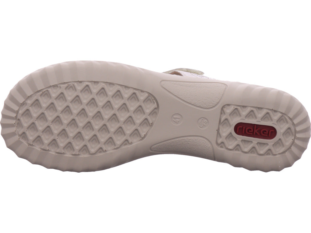 Rieker Women's Mule Fsk Women's Sandals in Grey