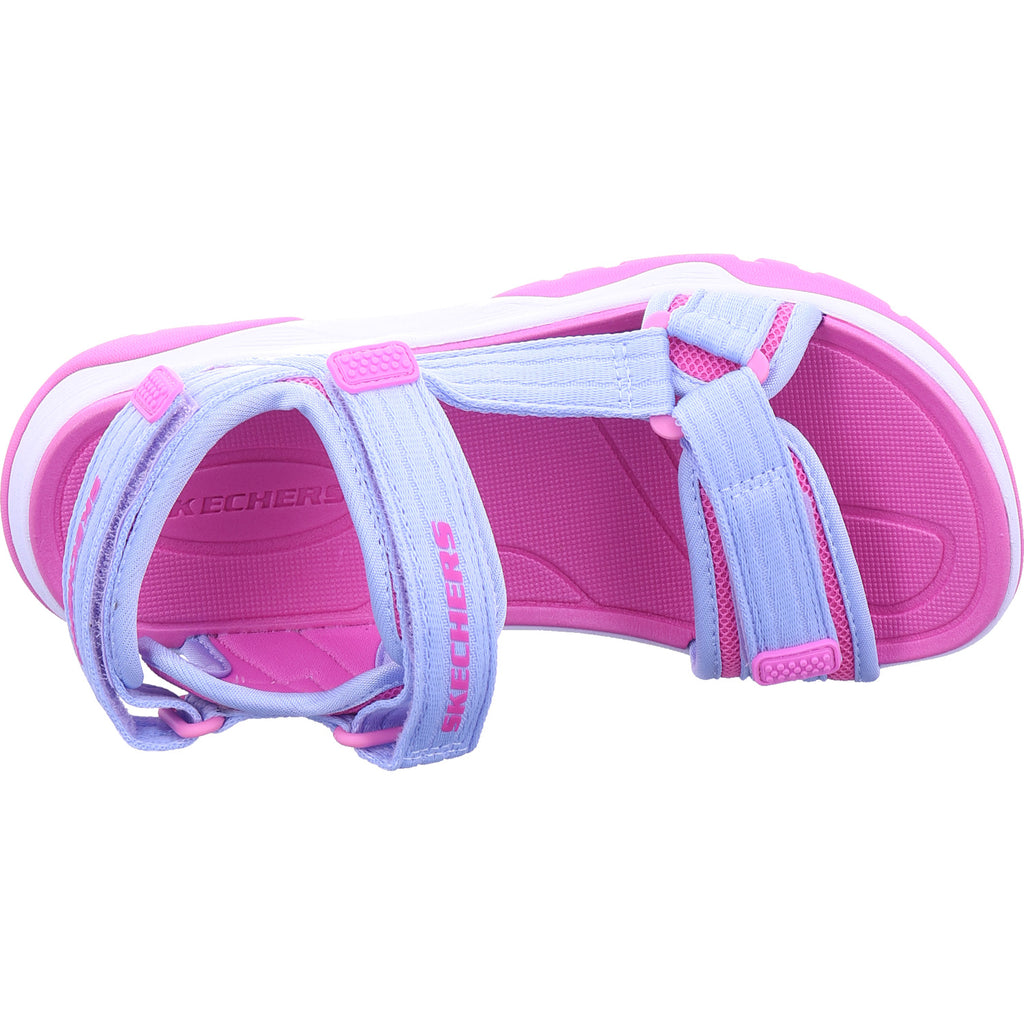 SKECHERS dívčí sandály Treed Seeker v modré barvě