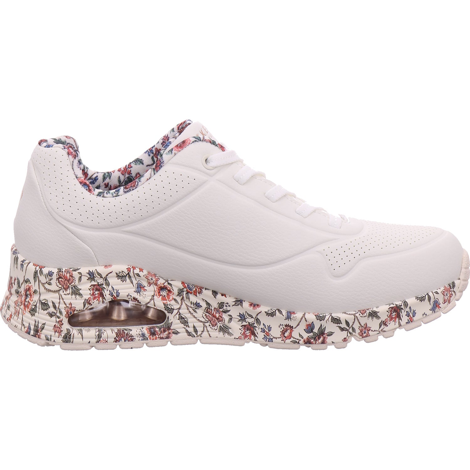 SKECHERS Damen Sneaker Uno Safari Time in weiß