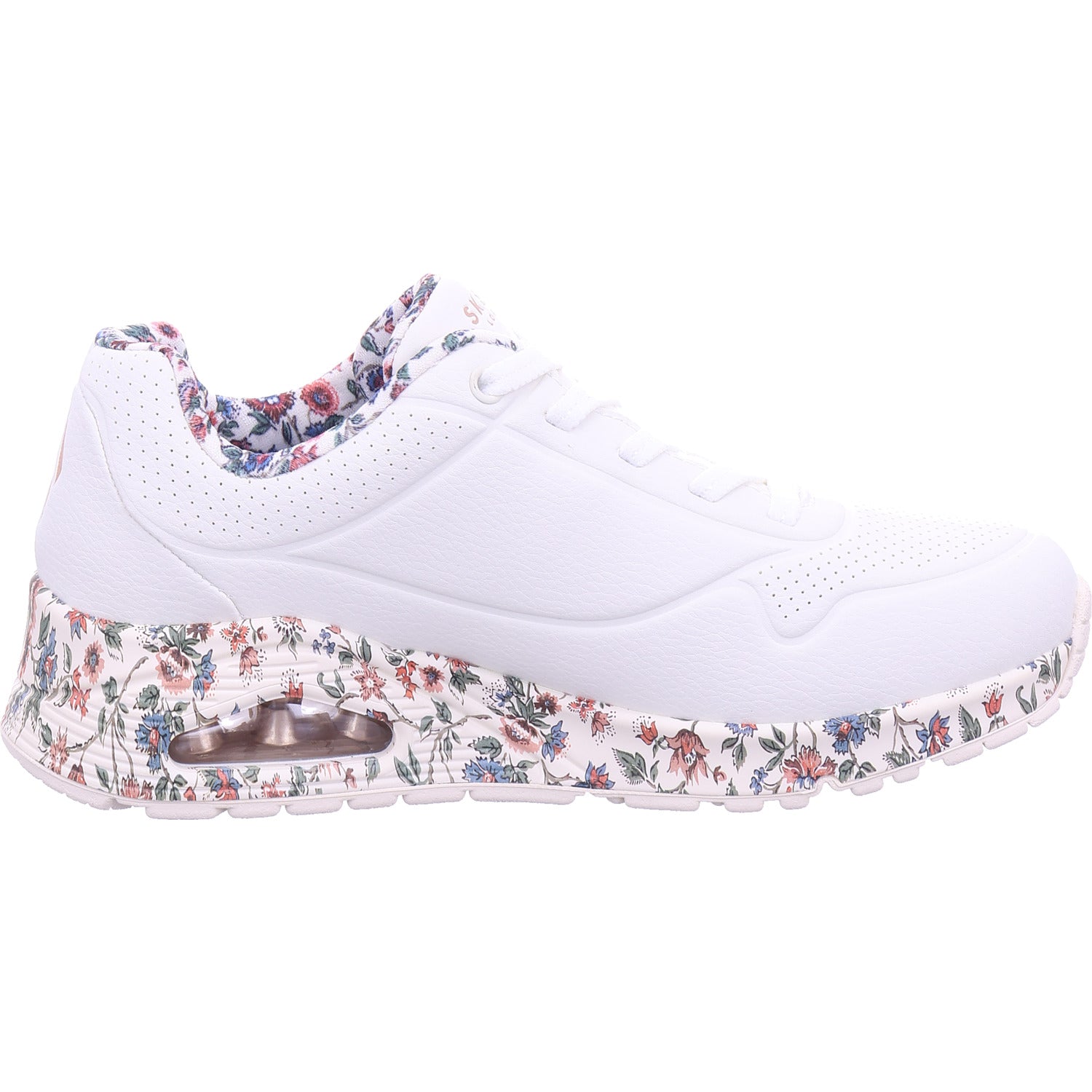SKECHERS Damen Sneaker Uno Safari Time in weiß