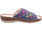 Rieker Damen Pantolette  in blau