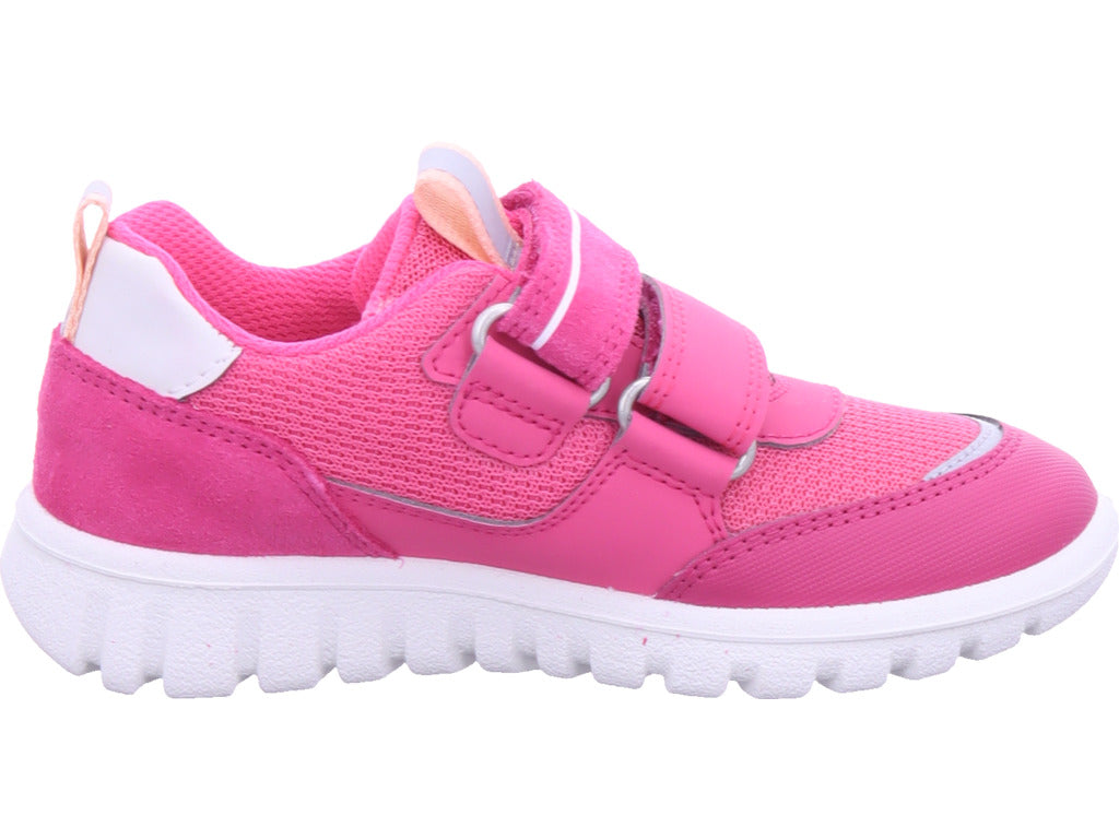 Superfit Girls' First Walker Shoe / Sport7 Mini in Red