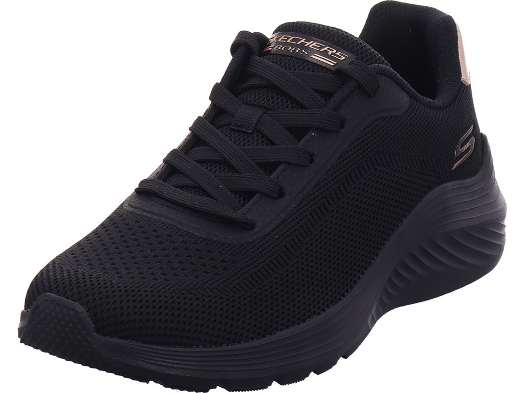 SKECHERS Damen Sneaker Bobs Squad Chaos in schwarz