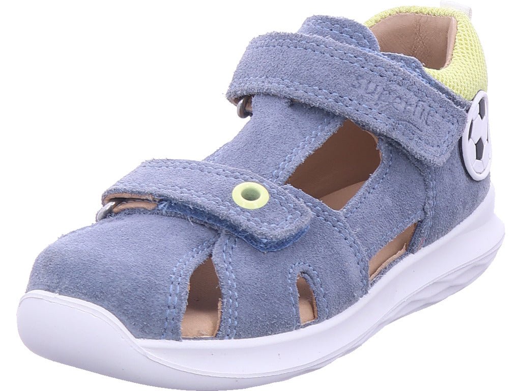 Superfit  Sandale Sandale Leder \ Bumblebee in blau