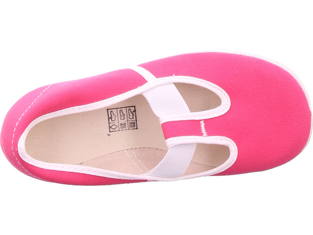 Beck Mädchen Sportschuh 306 Basic Pink in rot