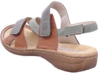 Rieker Damen Sandalette Fsk Damen Sandalen in grün