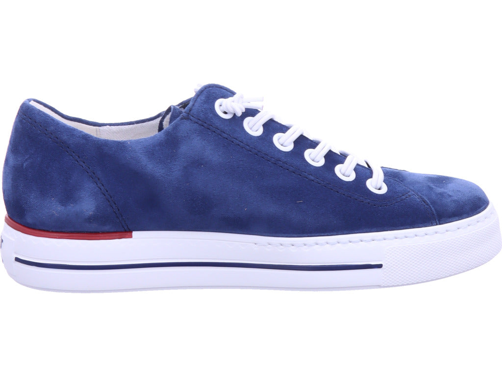 Paul Green Damen Sneaker Blau in weiß