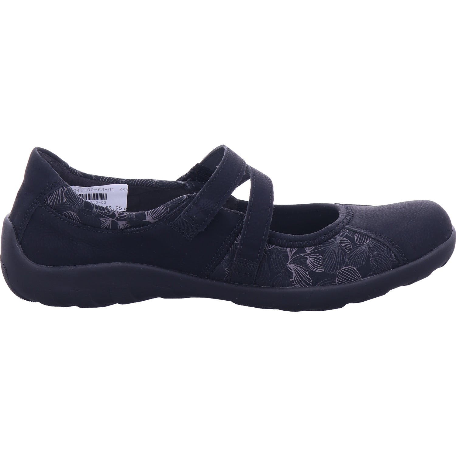 Remonte Damen Slipper  in schwarz