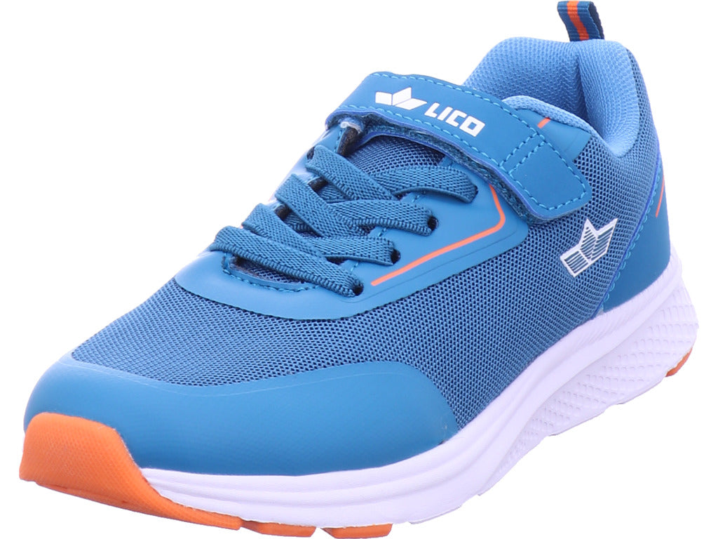 Lico Boys' Athletic Shoe in blue