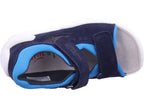 Superfit Jungen  Sandale Leder \ Flow in blau
