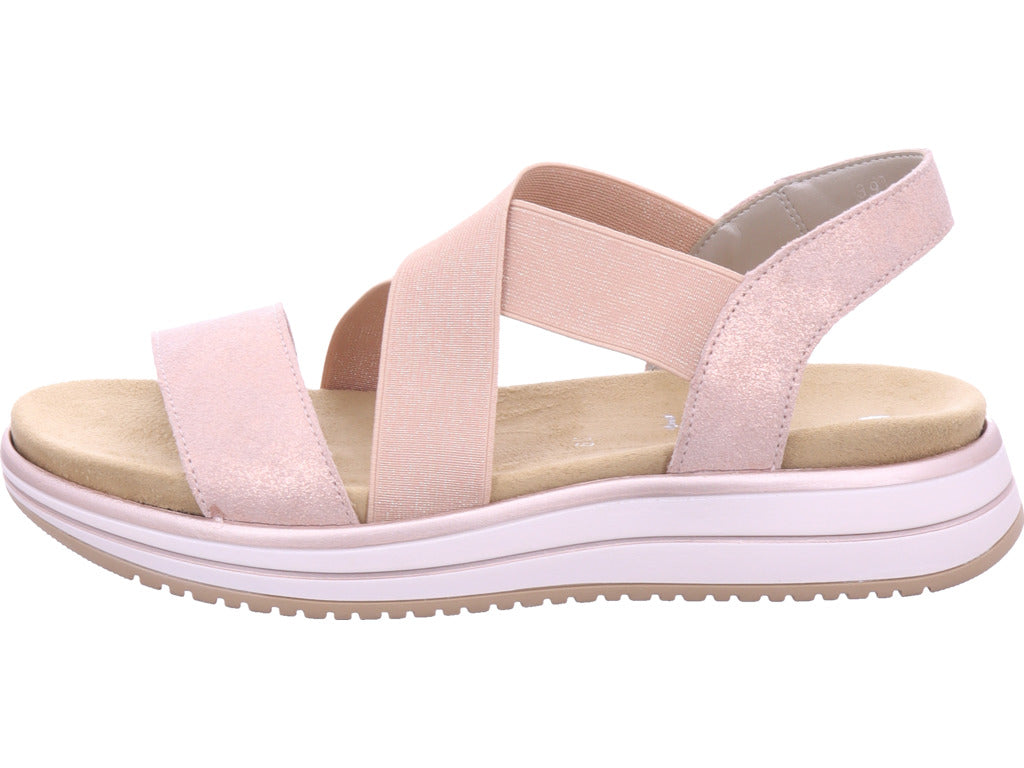 Remonte Damen Sandalette Remonte Sandale in rose