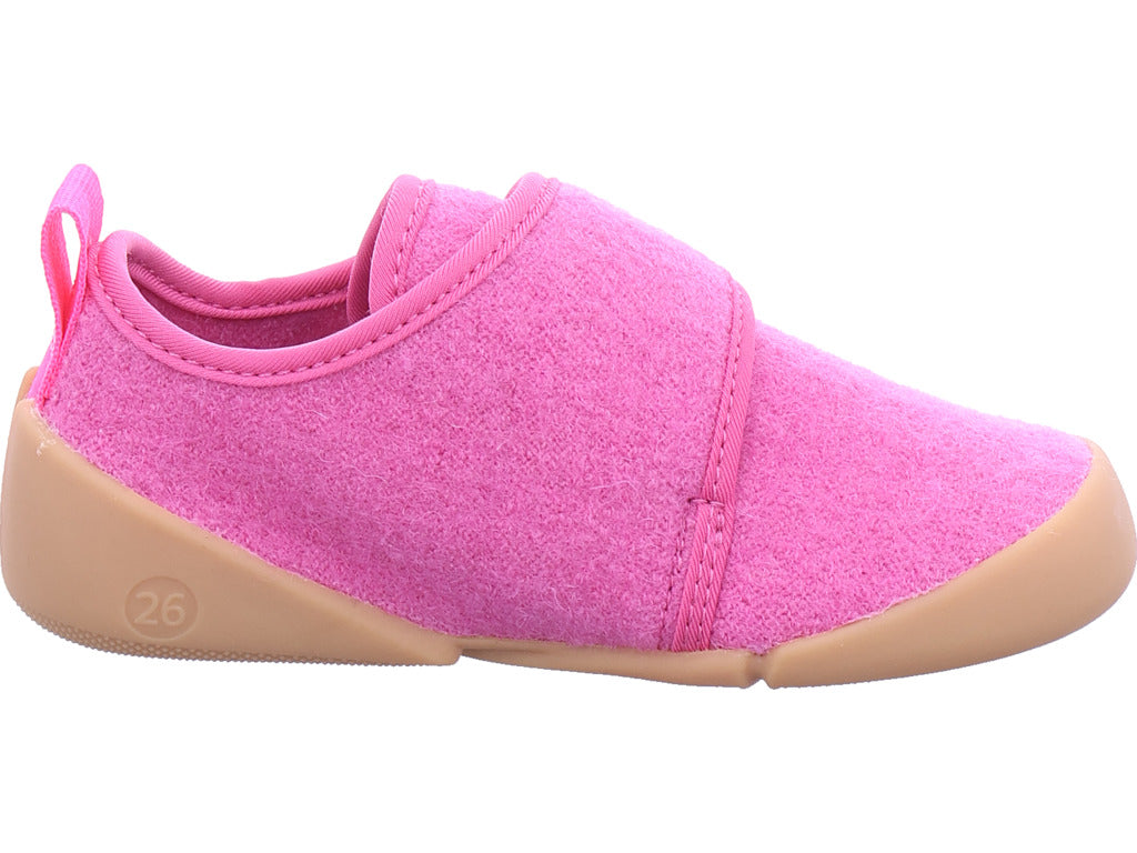 Dívčí textilní pantofle Legero \ Venti v červené barvě