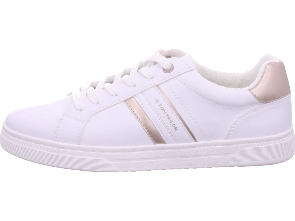Tom Tailor women's sneakers in white