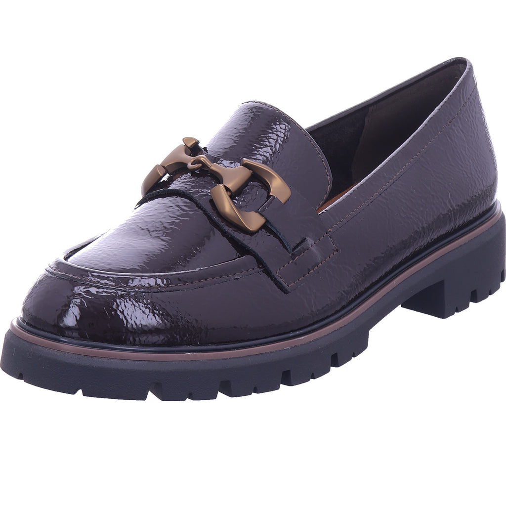 Marco Tozzi Damen Halbschuh  in dunkel-braun
