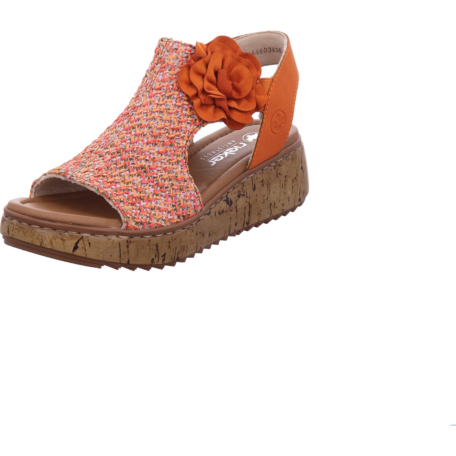 Rieker Women's Sandal in Orange