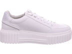 s.Oliver women's sneakers in white