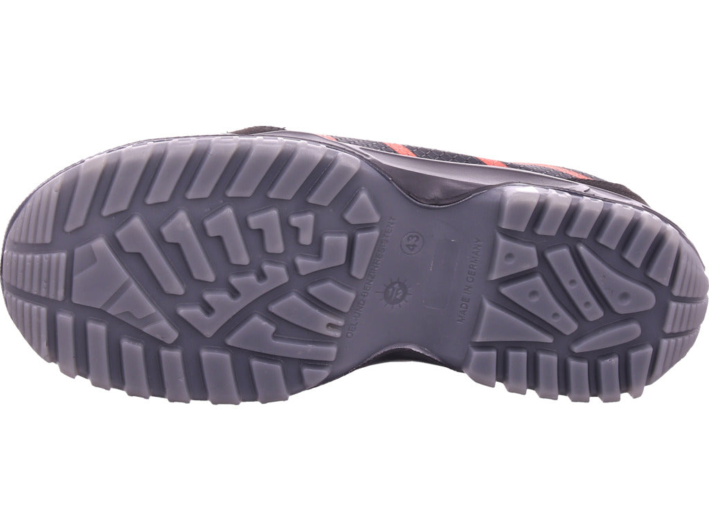 Leopard Herren Arbeitsschuh Sicherheitshalbschuh S1 Esd in schwarz