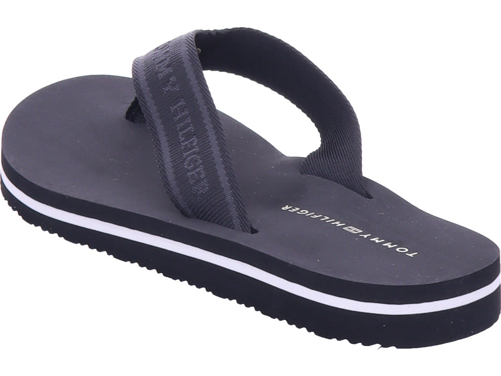 Tommy Hilfiger Damen Badeschuh Beach Sandal in schwarz