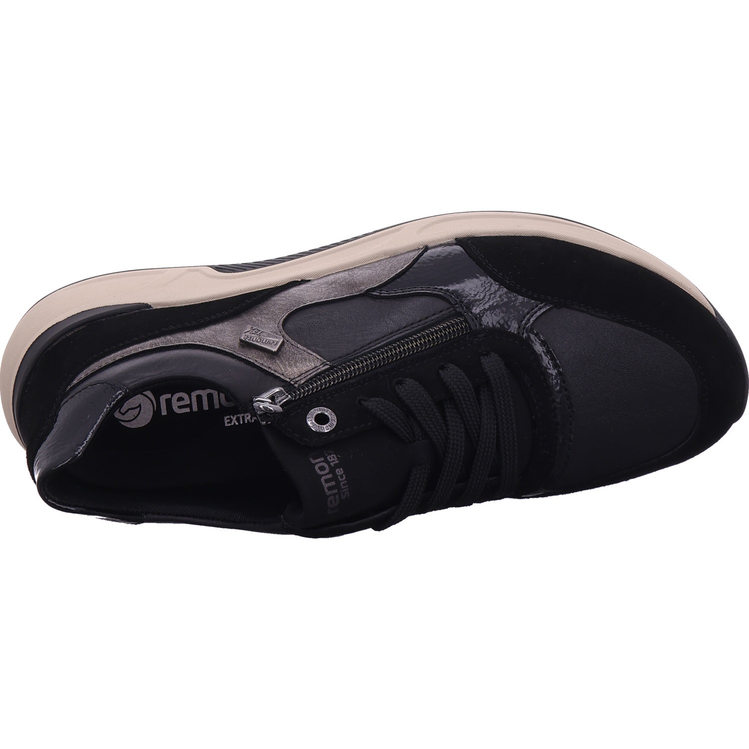 Remonte Damen Sneaker Remonte Hw Halbschuh in schwarz