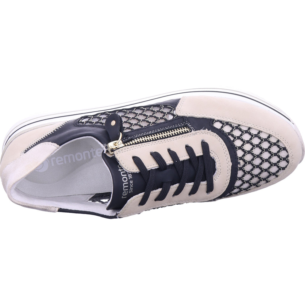 Remonte Damen Sneaker  in schwarz