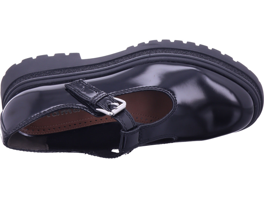 Tamaris Damen Halbschuh  in schwarz