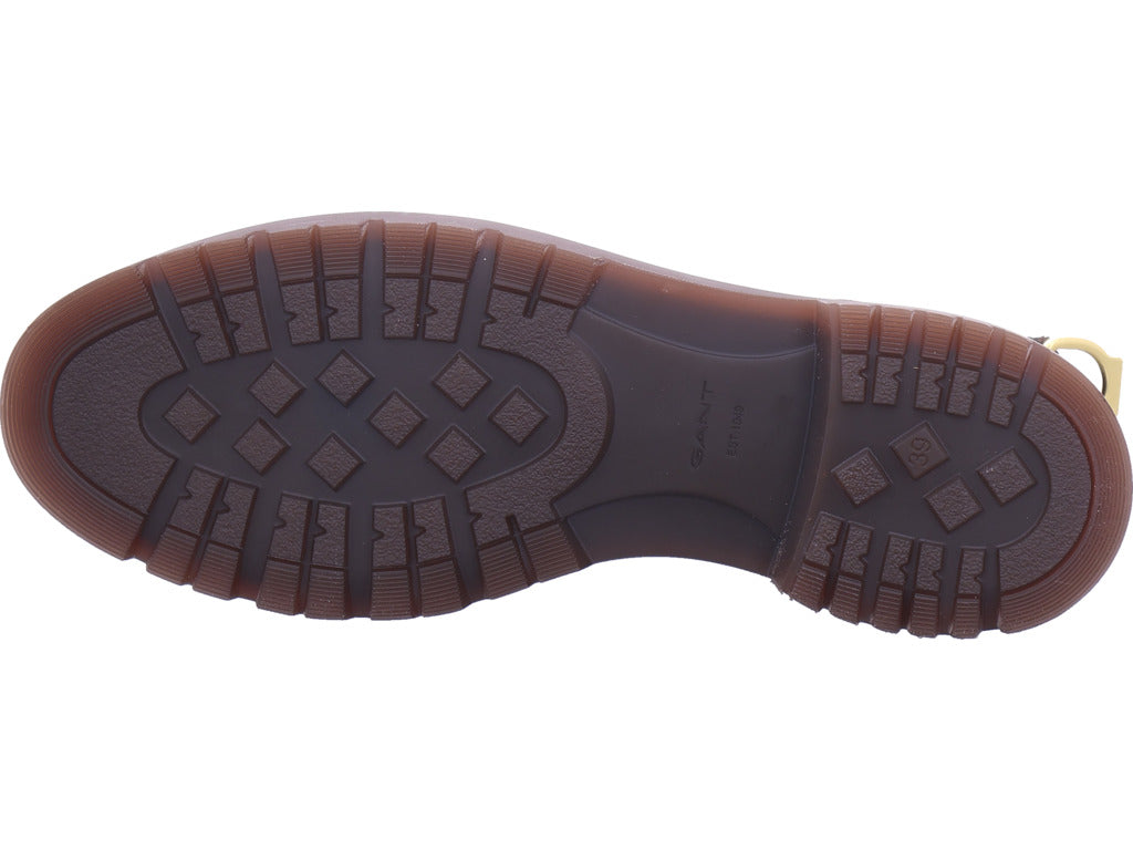 Gant dámské kozačky Aligrey Chelsea Boot v hnědé barvě