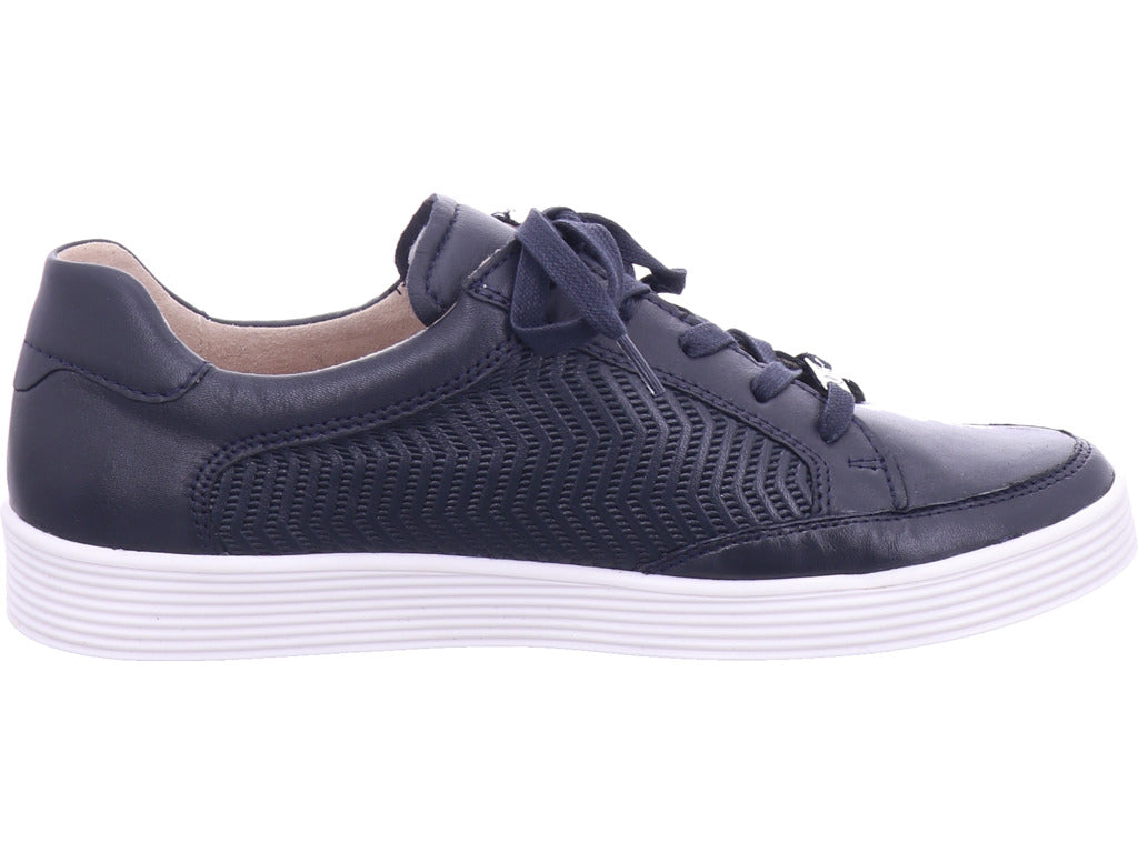 Caprice Damen Sneaker Women Lace-Up in blau