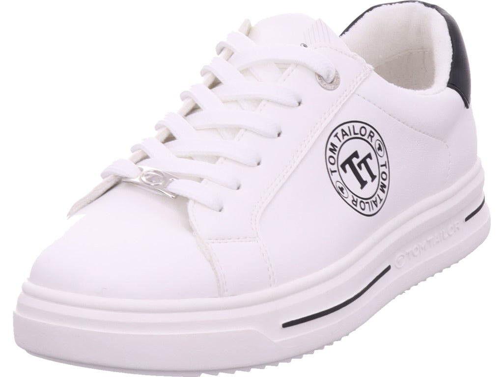Tom Tailor women's sneakers in white