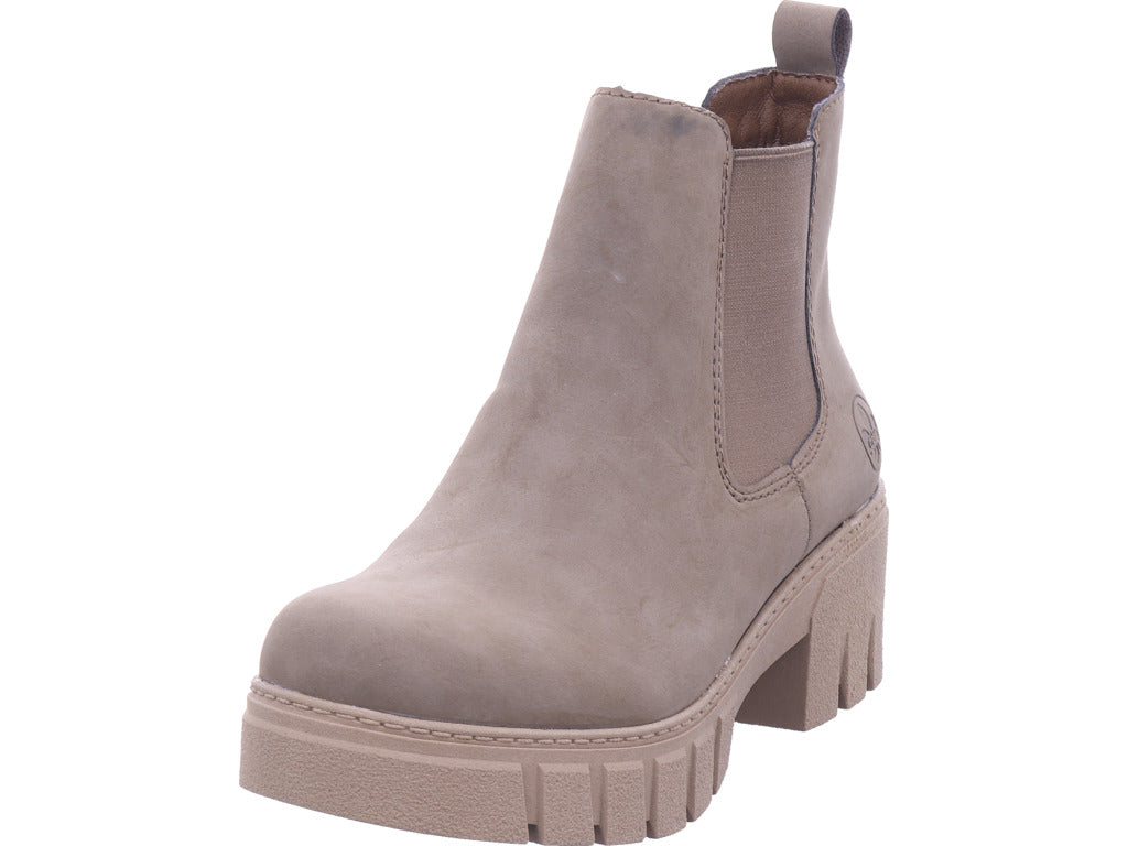 Rieker Damen Stiefel Hwk Damen Stiefel in beige