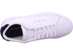Tommy Hilfiger Men's Trainers Th Court Lth Detail in white