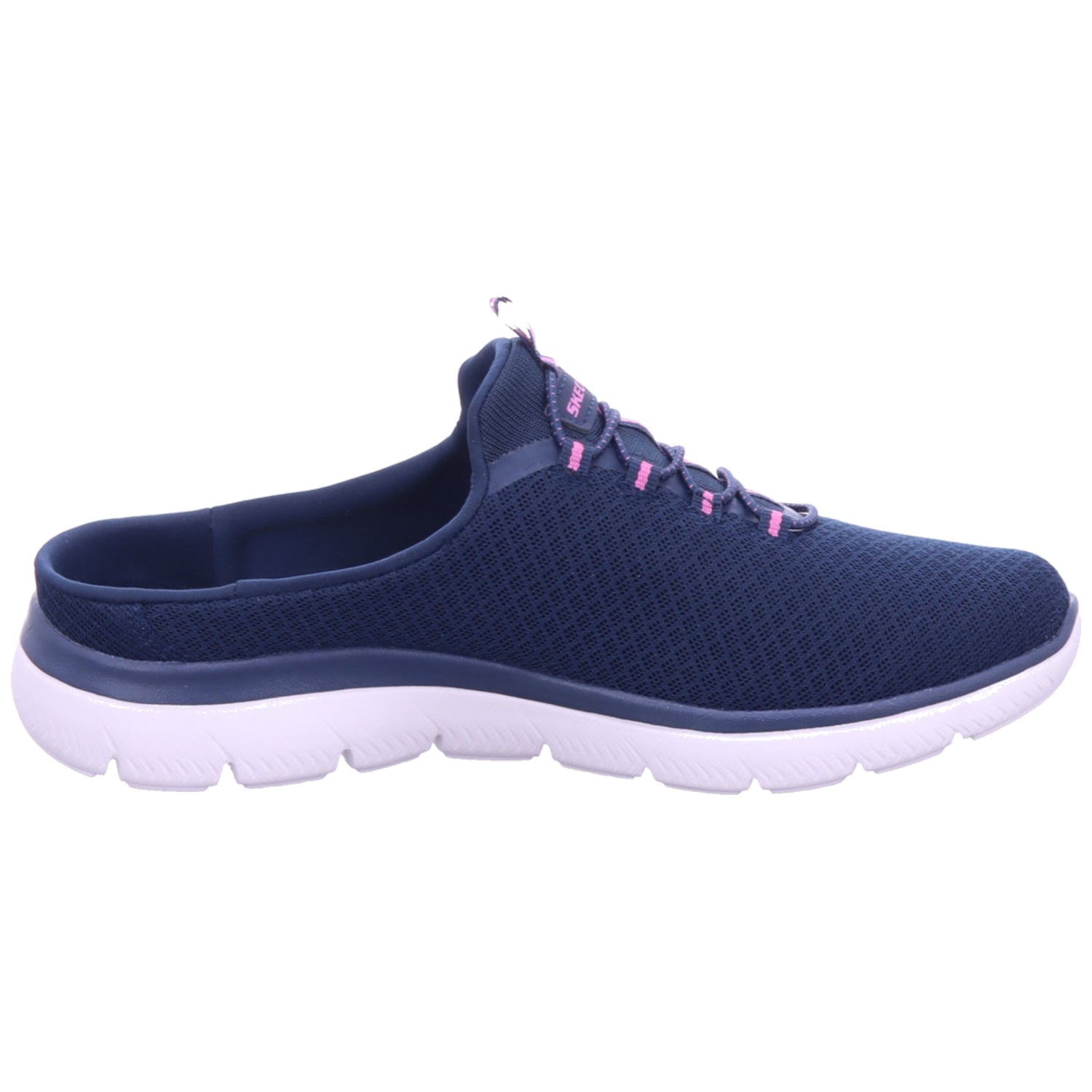 SKECHERS Damen Pantolette Summits Swift Step in blau