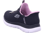 SKECHERS Women's Slip-On Shoes in Black
