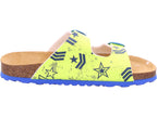 Lico Jungen Pantolette Biolline Top in gelb