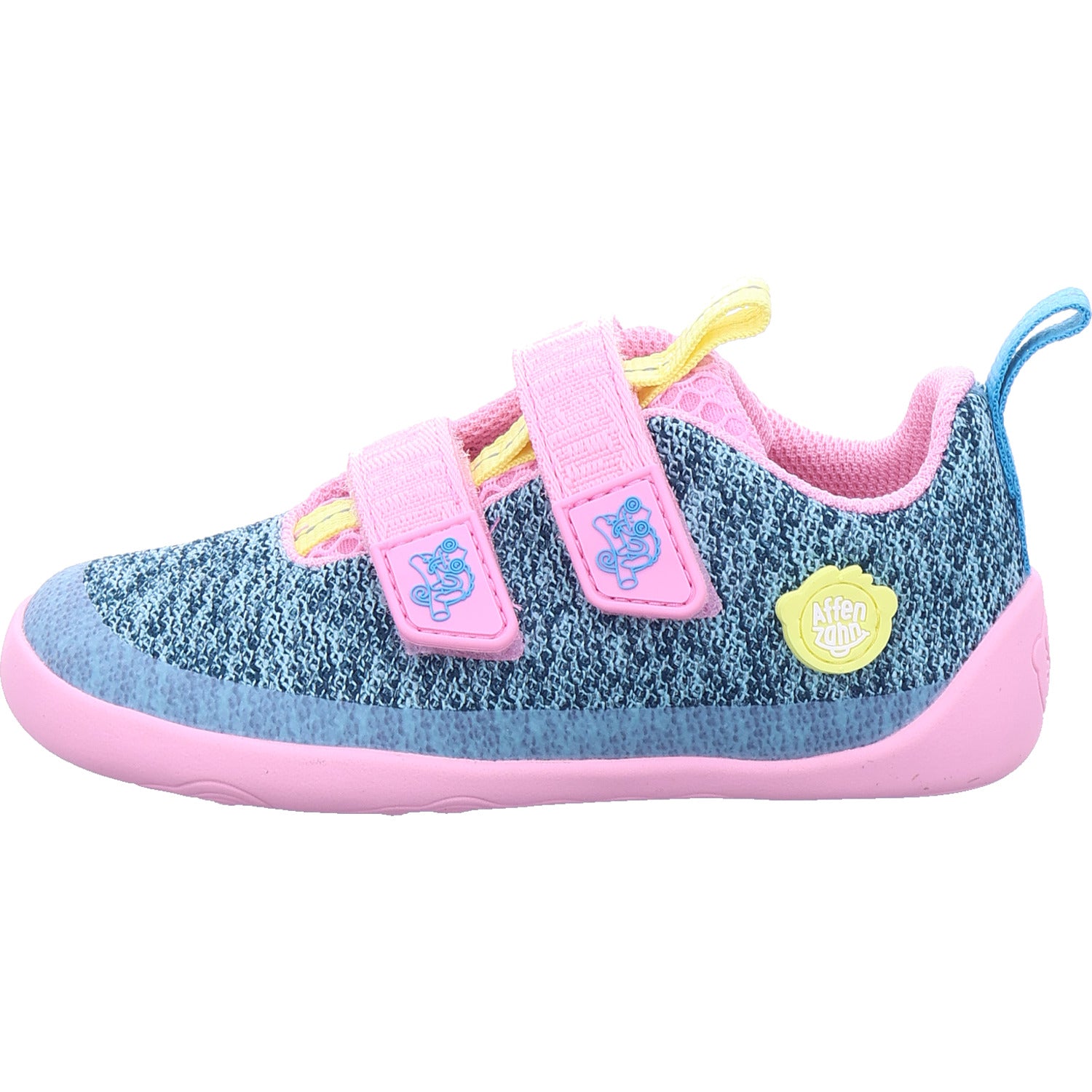 Affenzahn Girls' Barefoot Shoes Barefoot Shoe Knit Happy in Pink