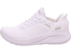 SKECHERS Women's Bobs Squad Sneakers in White
