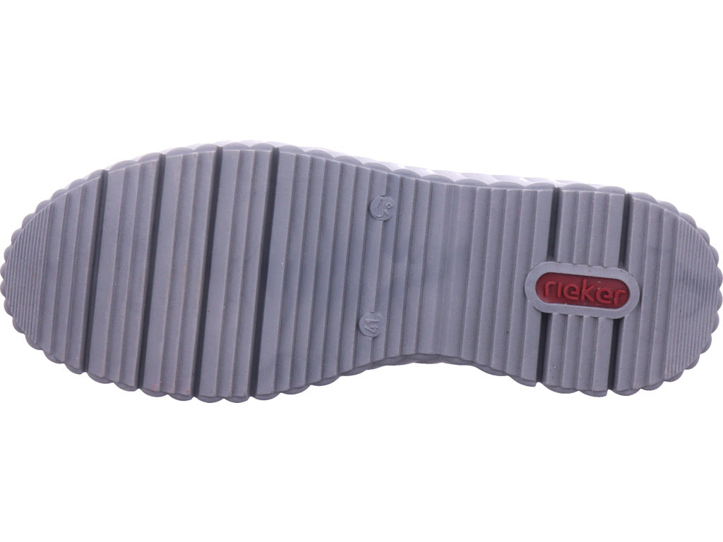 Dámské kotníkové boty Rieker v šedé barvě
