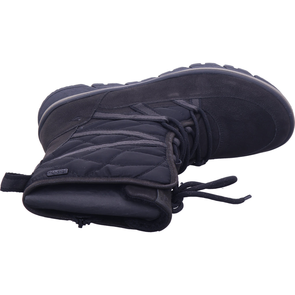 Jana Damen Moonboots  in schwarz