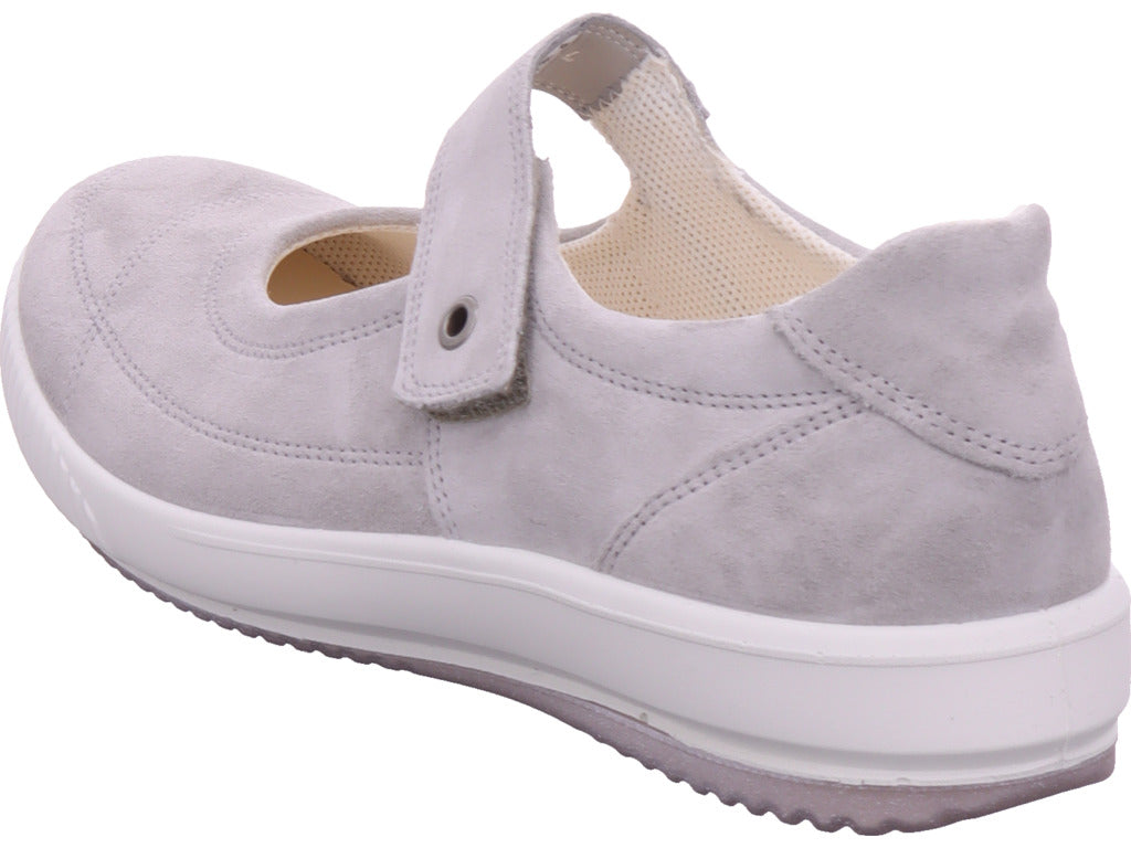 Legero Damen Ballerina Halbschuh Leder \ Tanaro 5.0 in grau