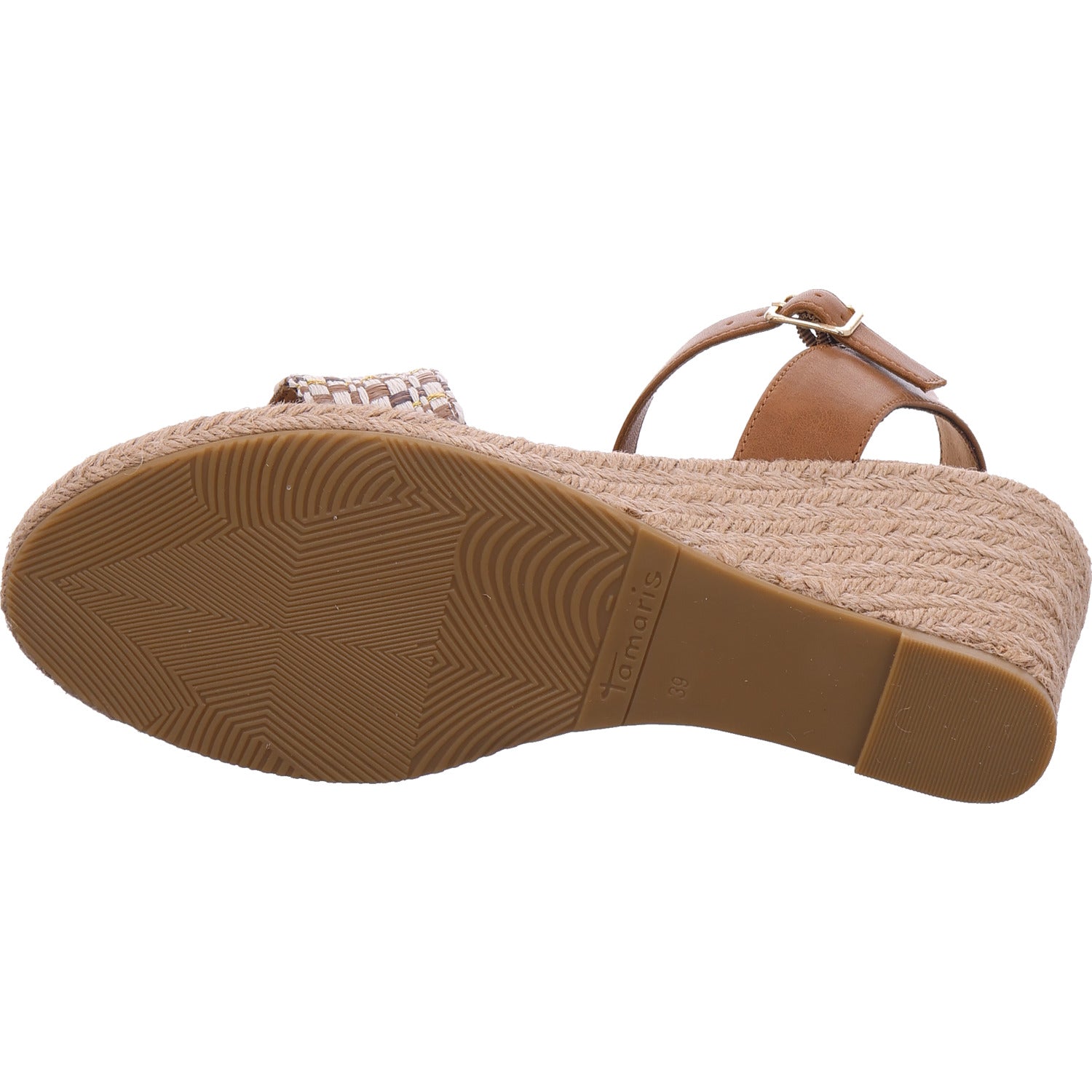 Tamaris Damen Sandalette  in braun