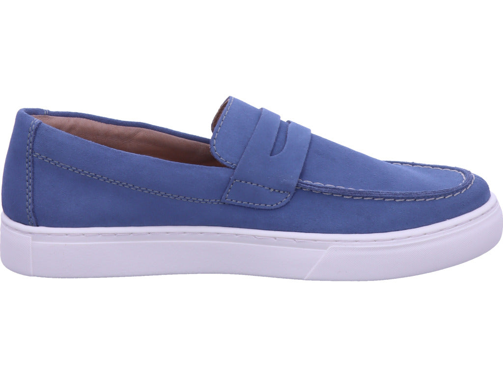 Rieker Herren Slipper Fsk Herren Halbschuhe in blau