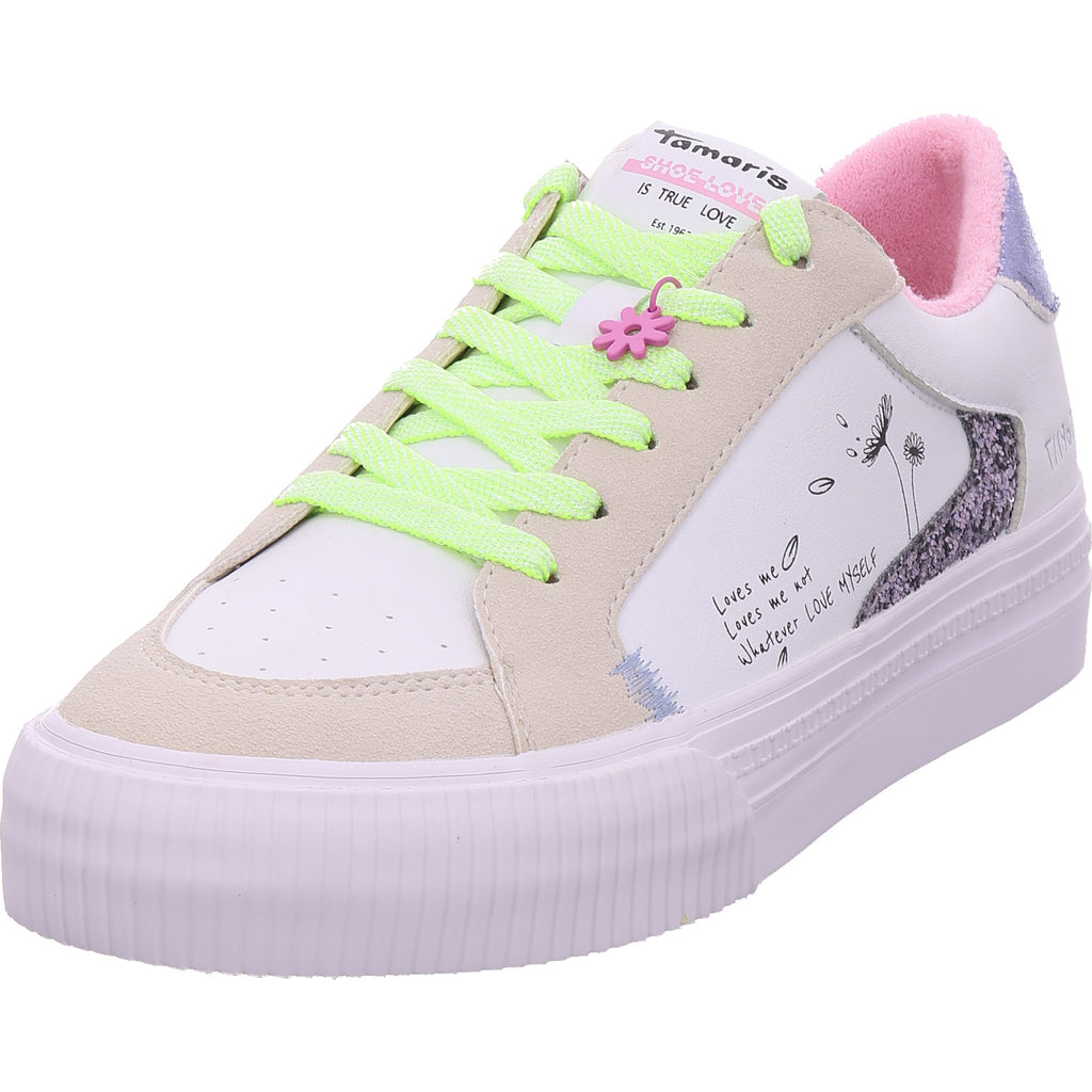 Tamaris Damen Sneaker  in weiß